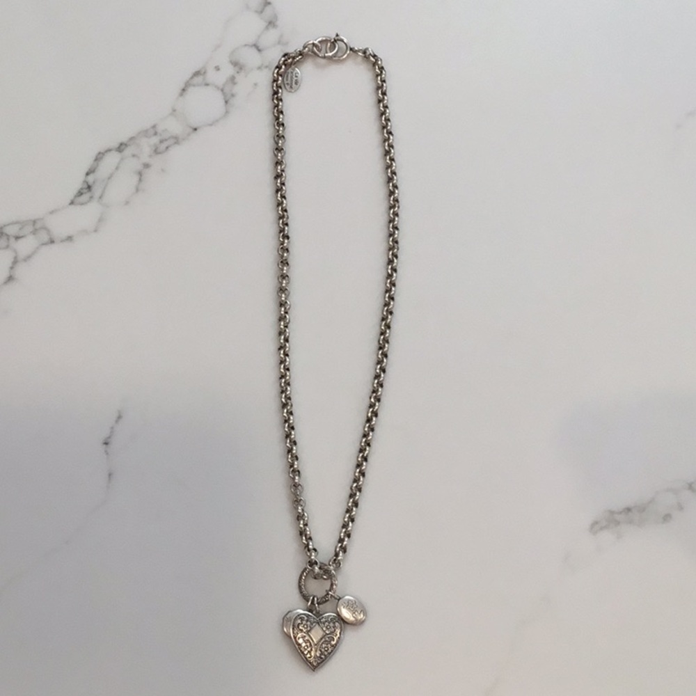 Vintage locket necklace